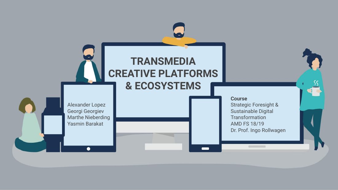 Deck cover — Transmedia Creative Platforms and Ecosystems