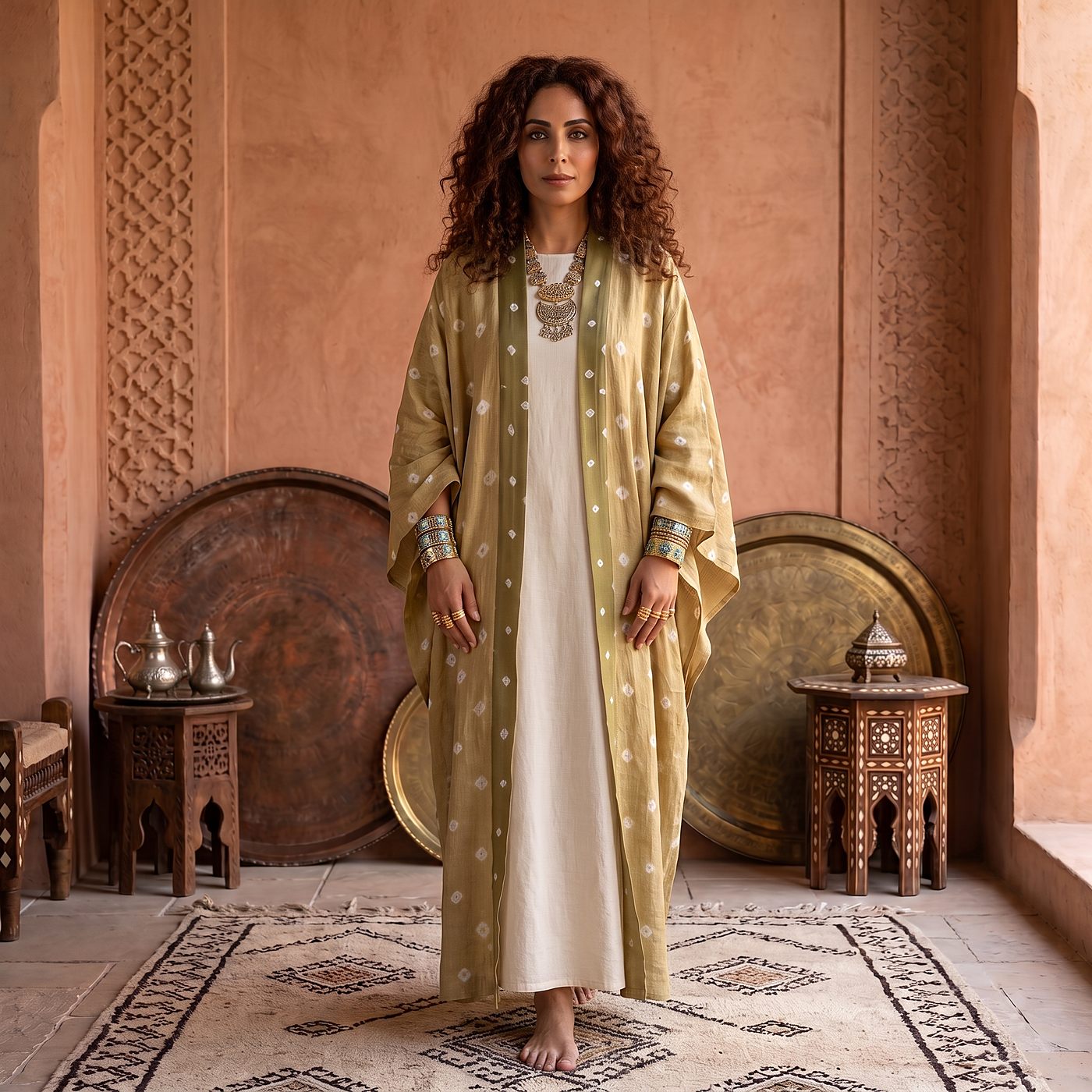 Inanna Reborn — Shaqilat look in green