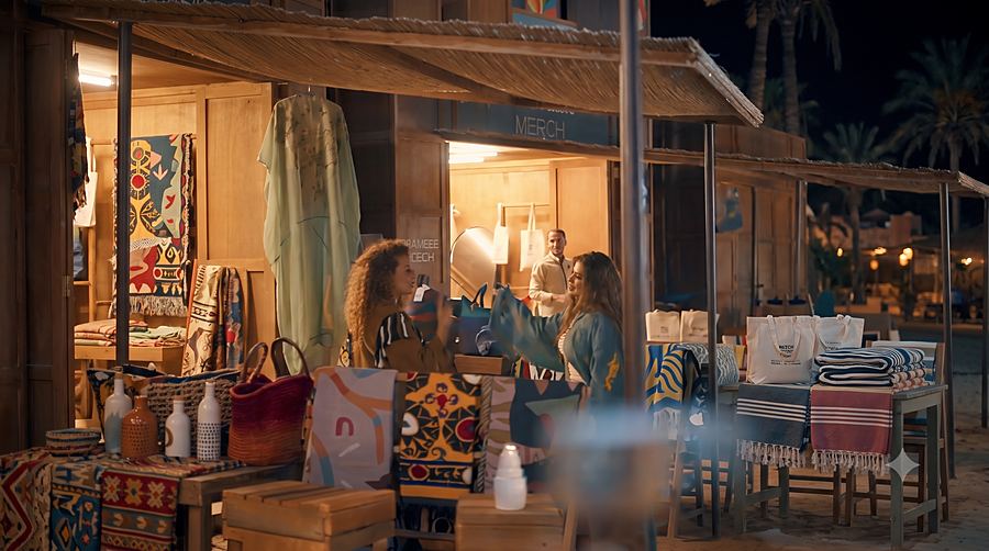 Still from the Tanweer marketplace documentary