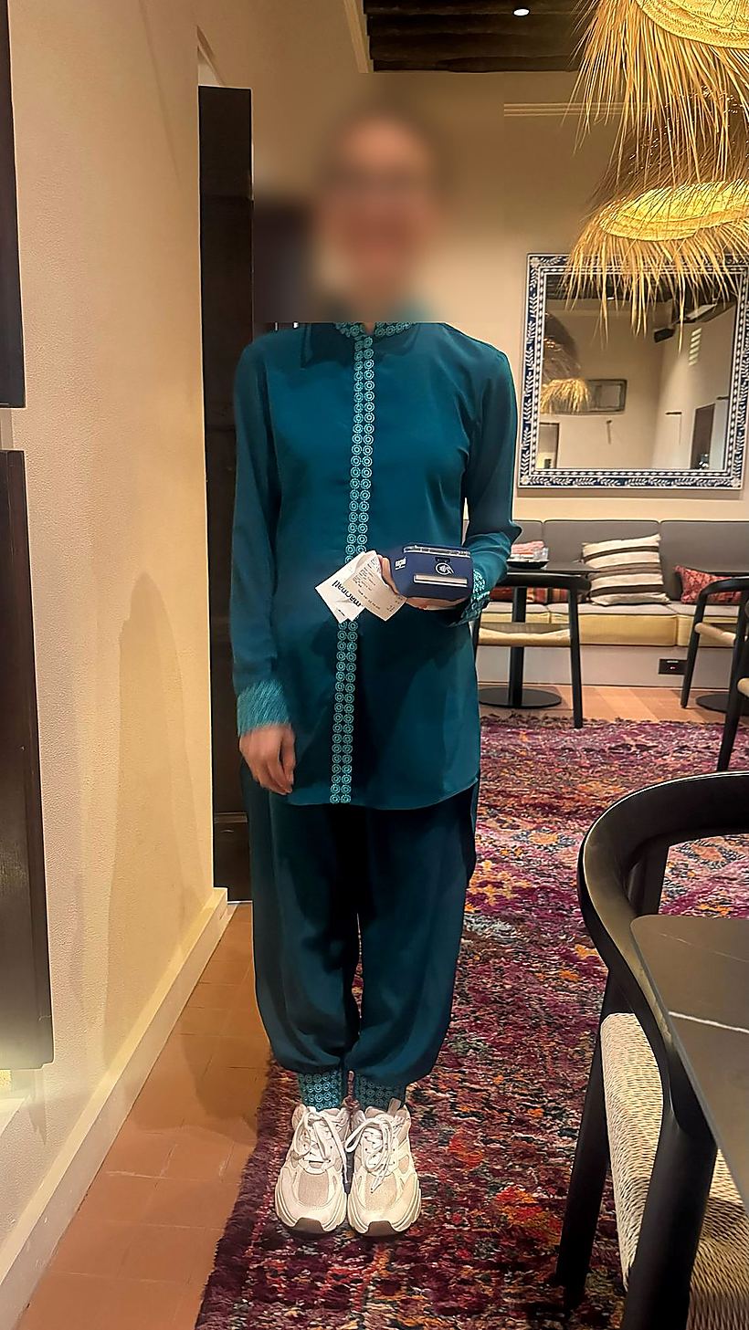 Bait Elowal uniform — produced, worn by staff